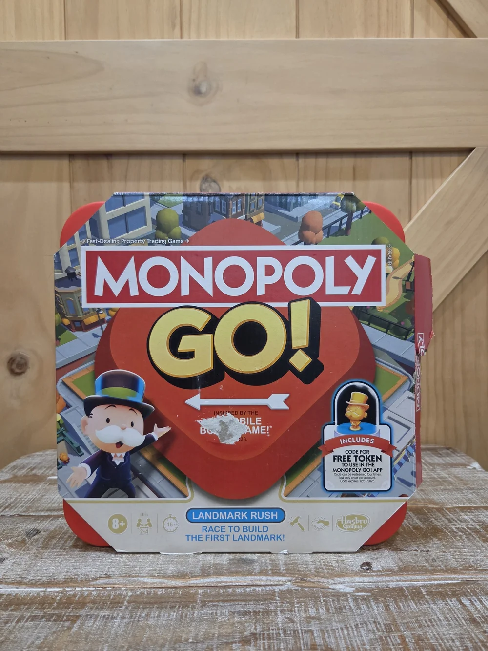NIB | Monopoly GO! Landmark Rush Board Game